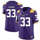 LSU Tigers 33 Jamal Adams Purple Nike College Football Jersey Dzhi,baseball caps,new era cap wholesale,wholesale hats